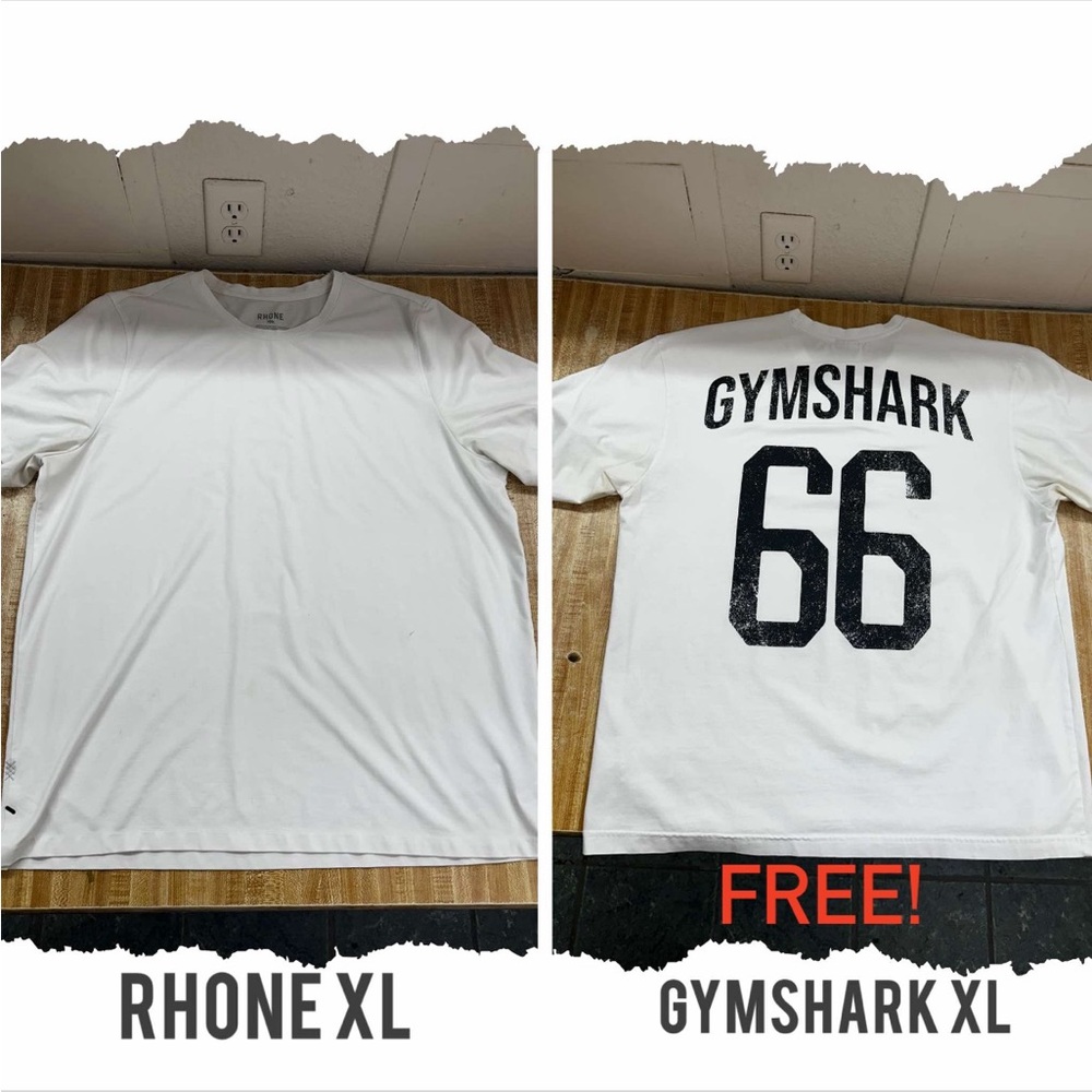 Rhone XL T-Shirt Plus FREE Gymshark XL Oversize